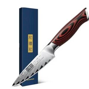 3.75" Paring Knife – Damascus Steel Fruit & Vegetable Knife